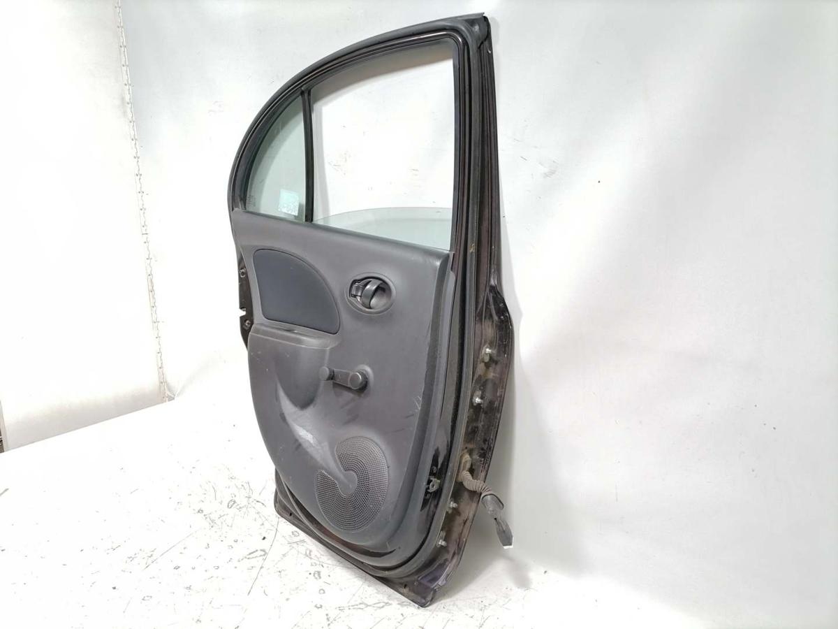 Nissan Micra K13 original T&uuml;r hinten links GAB-Nightshade Rohbau Bj.2012